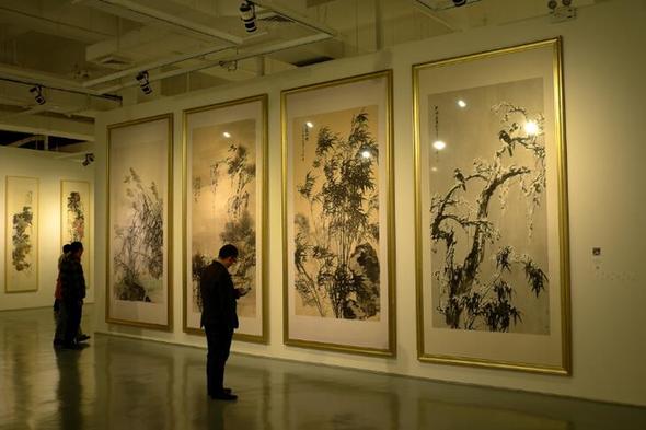 “齐物见心”写意花鸟画七人展(第二回)开幕 “齐物见心”写意花鸟画七人展(第二回)开幕