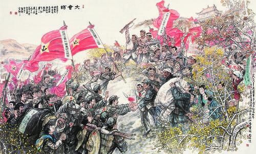 “庆祝中国共产党成立95周年全国美术作品展”在京开幕