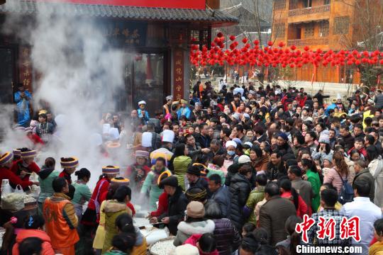 贵州印江土家族过“赶年”400年习俗传承“乡愁”