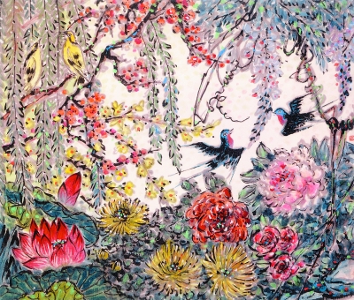 图圭心元意天然 雷圭元的图案人生