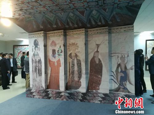 “丝绸之路上的敦煌”数字展开幕 展览为期10天