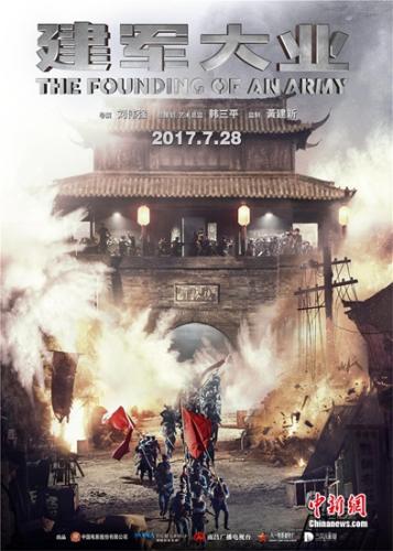 《建军大业》海报