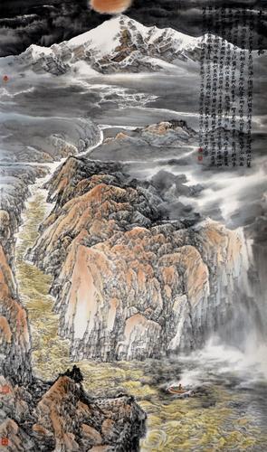 美术家在京展现青海美好画卷 美术家在京展现青海美好画卷