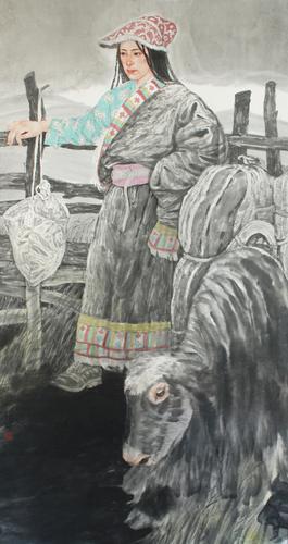 美术家在京展现青海美好画卷 美术家在京展现青海美好画卷