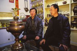 山西大同手工铜器的