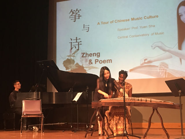 向世界讲述中国音乐故事袁莎用古筝展示中国音乐魅力