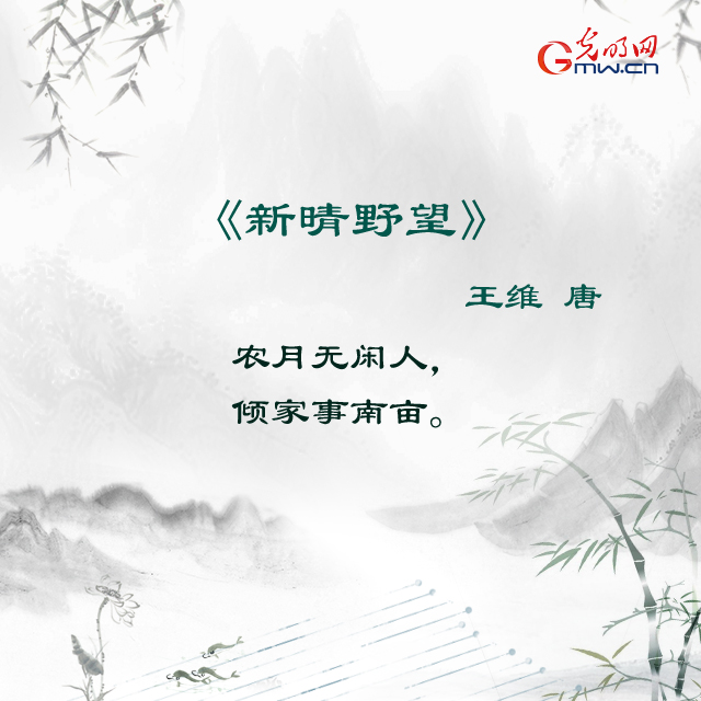 古诗文里的粮食经一粥一饭当思来之不易