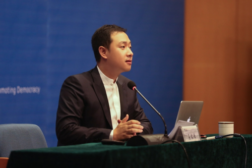 著名青年文化学者吴铭峰先生国际艺术节嘉宾发言