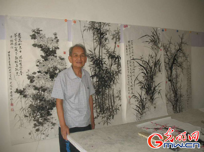 书画名家纷纷为《博览群书》读者签名赠言