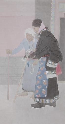 美术家在京展现青海美好画卷 美术家在京展现青海美好画卷
