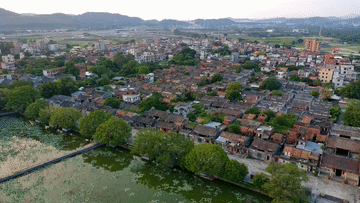 文化中国行·传统村落人文影像志｜明清古建×当代艺术，这个岭南古村凭“混搭”出圈