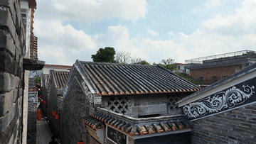 文化中国行·传统村落人文影像志｜明清古建×当代艺术，这个岭南古村凭“混搭”出圈