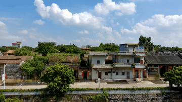 文化中国行·传统村落人文影像志｜明清古建×当代艺术，这个岭南古村凭“混搭”出圈
