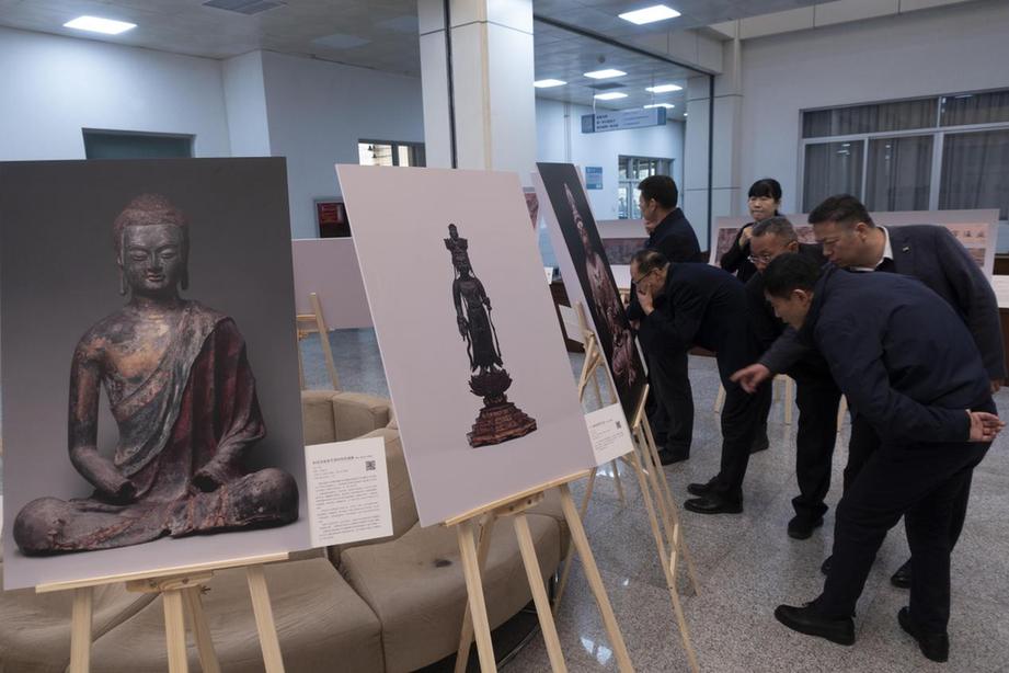 “国宝映华夏·青春共鉴”首展开幕 数字技术助海外文物图片“归来”