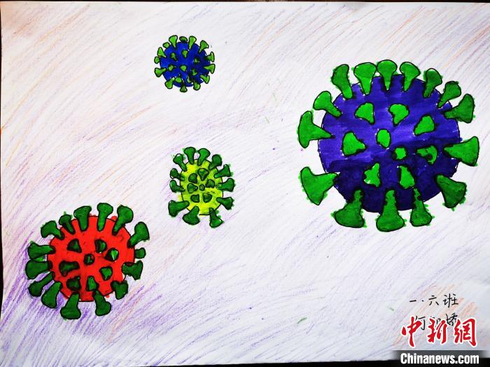 特殊的寒假作业 重庆小学生绘画记录抗疫百态