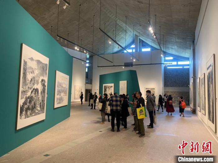 第二届公望富春·中国山水画作品展开幕 101件作品入展