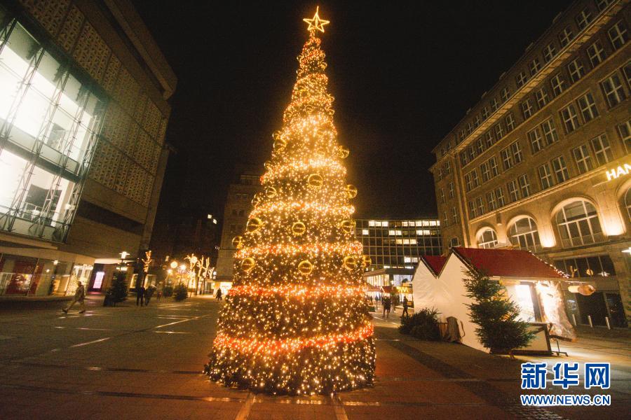 德国埃森：“圣诞木屋”代替“圣诞市场” 确保防疫安全