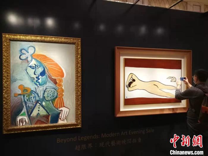 香港苏富比在沪举行春拍预展 估价过亿元的毕加索和常玉作品亮相