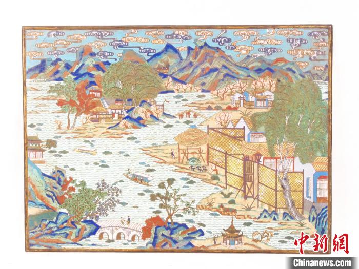 沈阳故宫展出70件馆藏山水题材精美文物