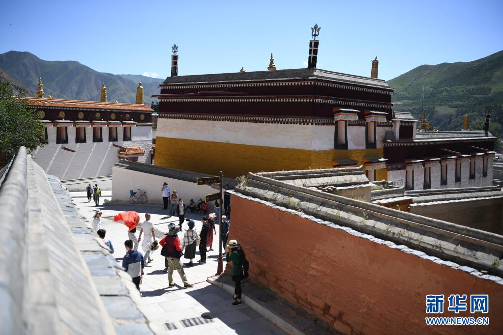 甘肃拉卜楞寺大规模整体保护修缮基本完工