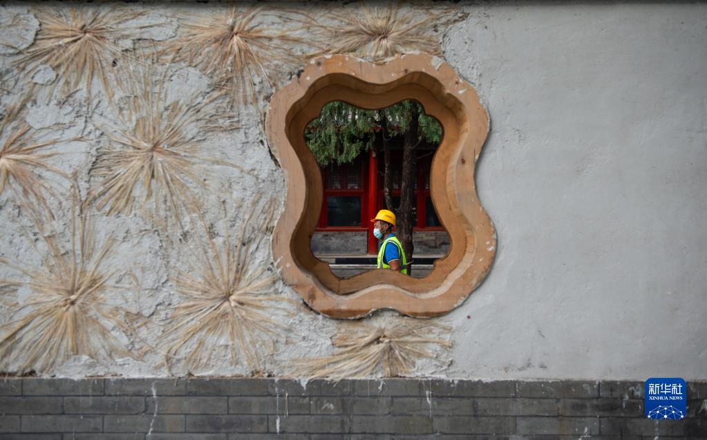 “钉麻揪”古法修缮北京万寿寺