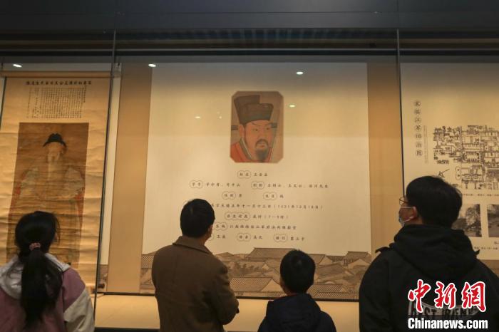 12月19日，“千载一瞬——王安石诞辰1000周年特展”在江西省博物馆开展，　刘力鑫 摄