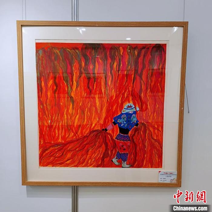 浙江洞头渔民画展：勾勒海岛生活幸福跃变