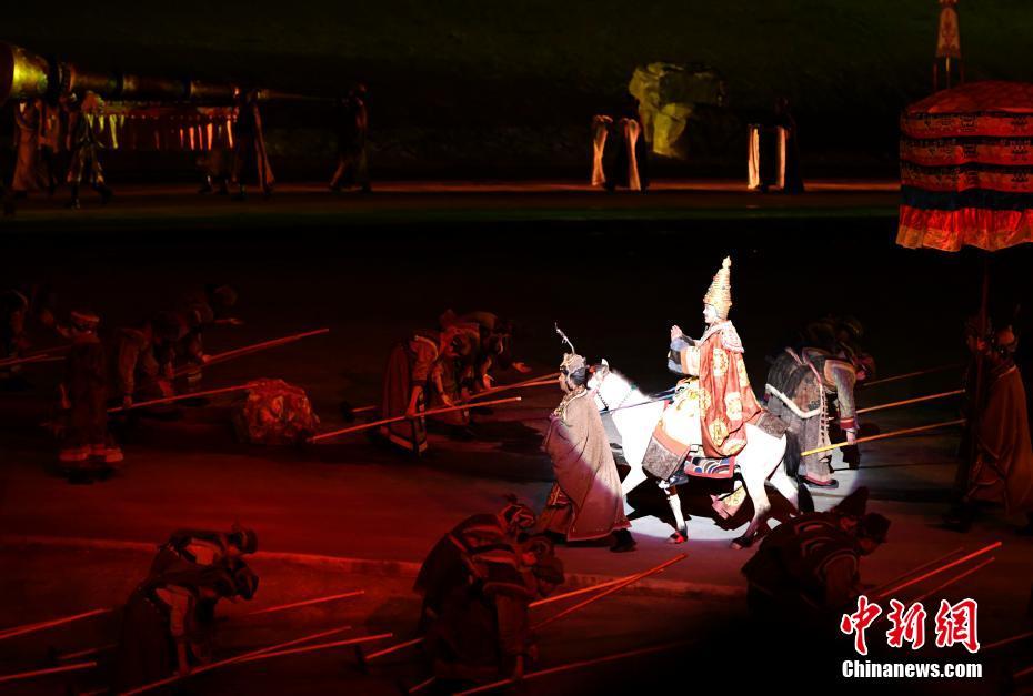 西藏《文成公主》史诗剧举办十周年特别演出