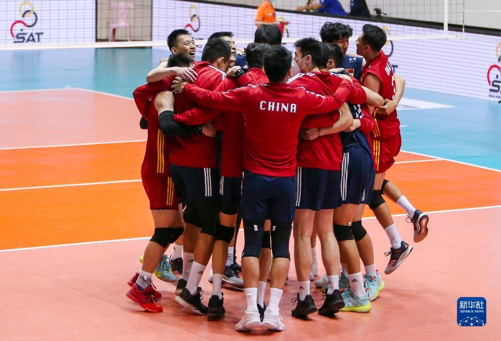 排球——男排亚洲杯：中国队夺冠