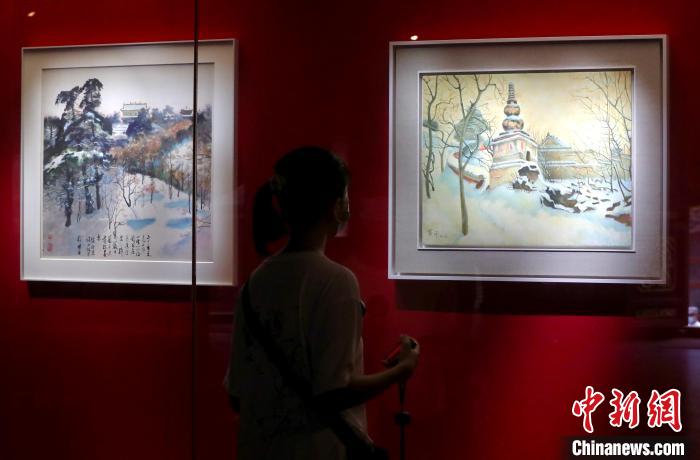 品园林四时天光颐和园举办百岁画家主题艺术特展
