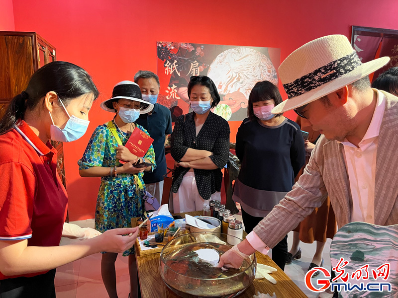组图：北京金漆镶嵌艺术博物馆开馆