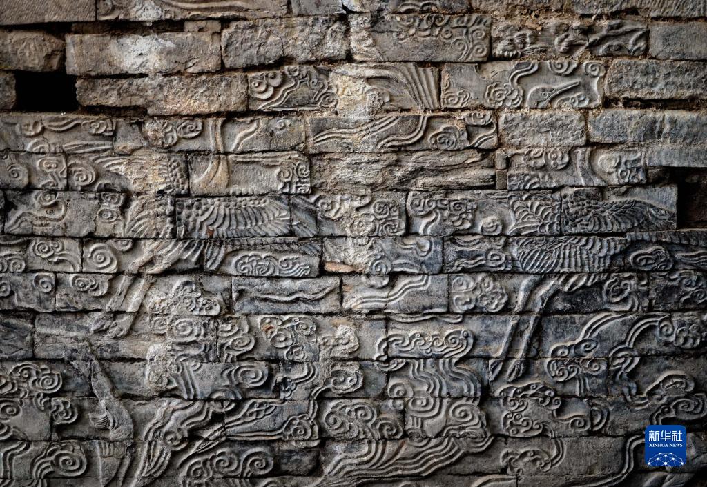 河南开封发现北宋巨幅石雕壁画