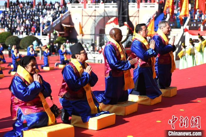 国家级“非遗”妈祖祭典在福建湄洲岛举行