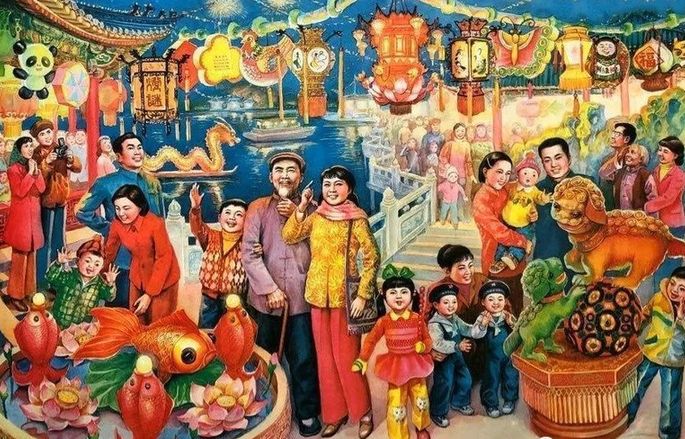 【网络中国节·元宵】一幅长卷，带你了解画家笔下的欢乐元宵