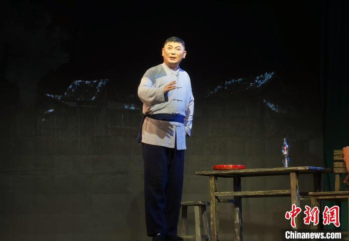 国家一级演员张萌在剧中领衔主演林祥谦。　福建京剧院供图