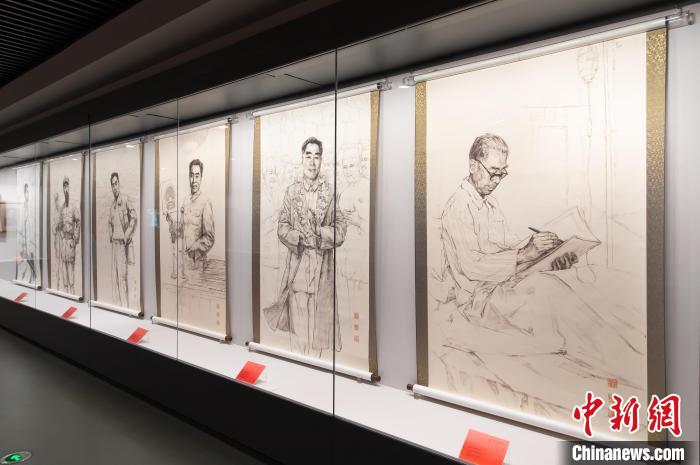 “丹心谱”绘画作品展在周恩来邓颖超纪念馆开幕