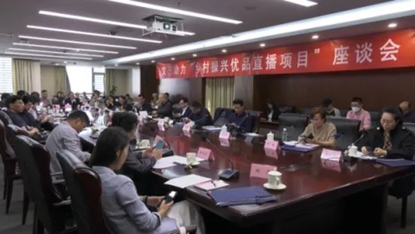 文艺助力“乡村振兴优品直播项目”座谈会在京召开
