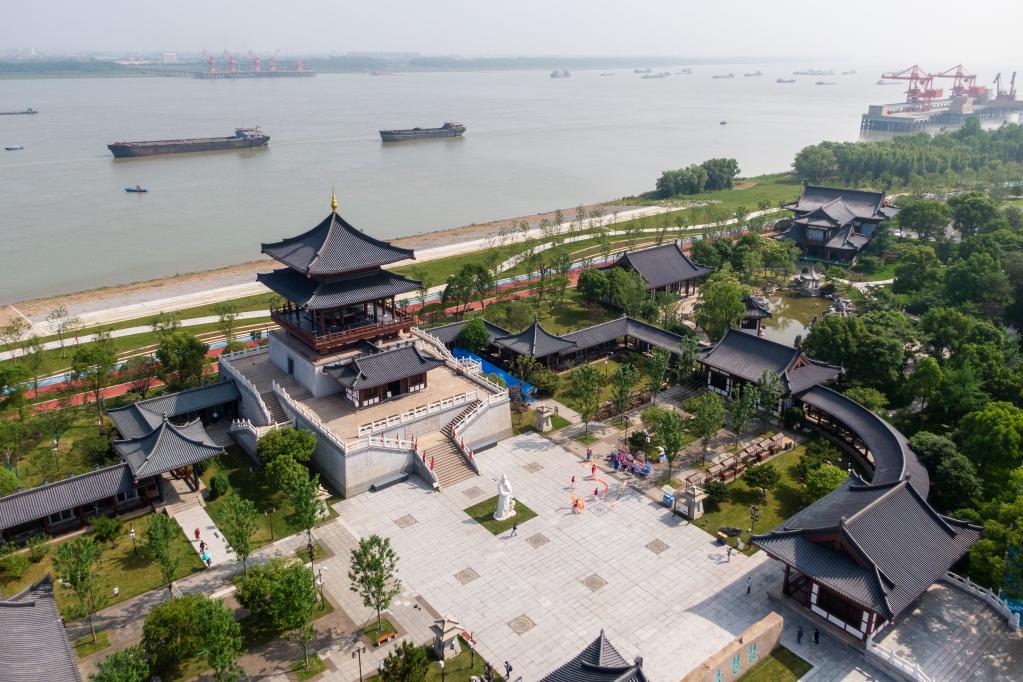 新时代中国调研行·长江篇丨浔阳江头文化公园绘就新“琵琶行”