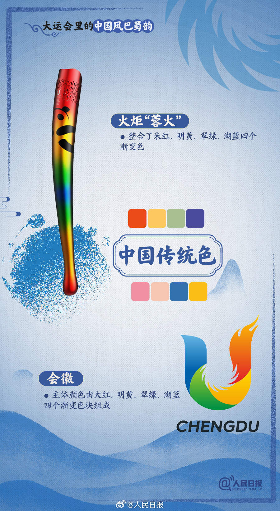 大运会里的中国风巴蜀韵，真的很搭！
