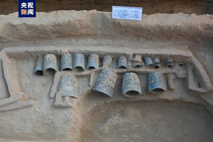 考古新发现 新郑黄帝故里遗址发现编钟祭祀坑