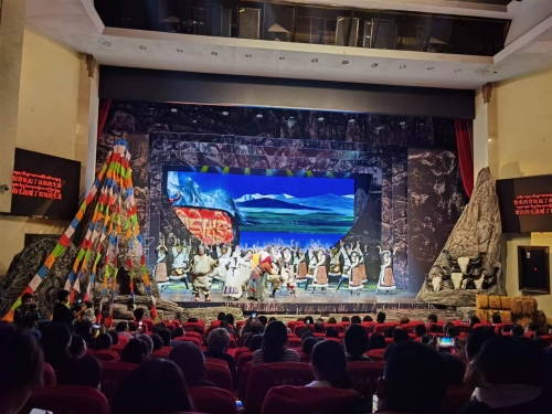 西藏当雄传统歌舞剧《天湖•四季牧歌》亮相北京