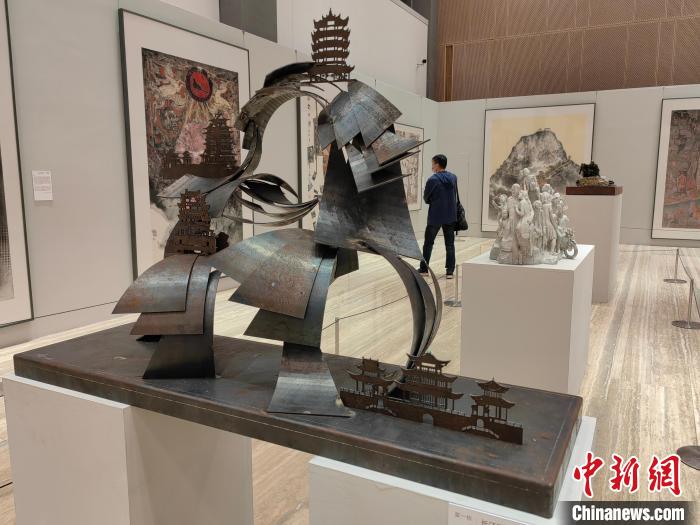 百余件长江主题美术作品亮相中国国家画院讲述“长江故事”
