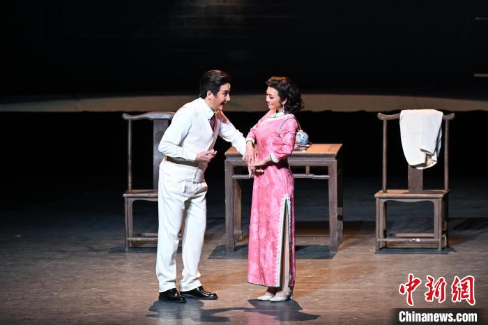 现代粤剧《无声的功勋》在京首演 讲述澳门爱国人士故事
