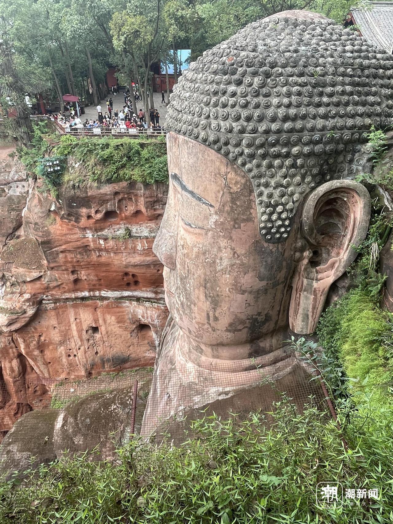 文化中国行·长江之歌丨最怕水患却屹立江畔千年，大佛有一个强大的“内核”