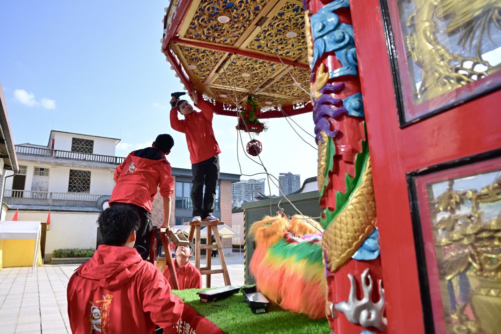 文化中国行·镜头里的非遗年｜线狮少年舞新春