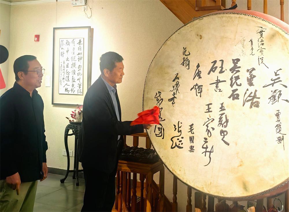 《王家新书法精品陈列》暨“泰文楼书法馆”在京隆重开幕