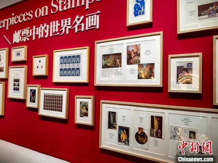 集邮家在沪展出珍藏精品 呈现邮票与印象派大师名画相融的魅力