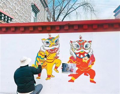 高原狮舞 舞出红火