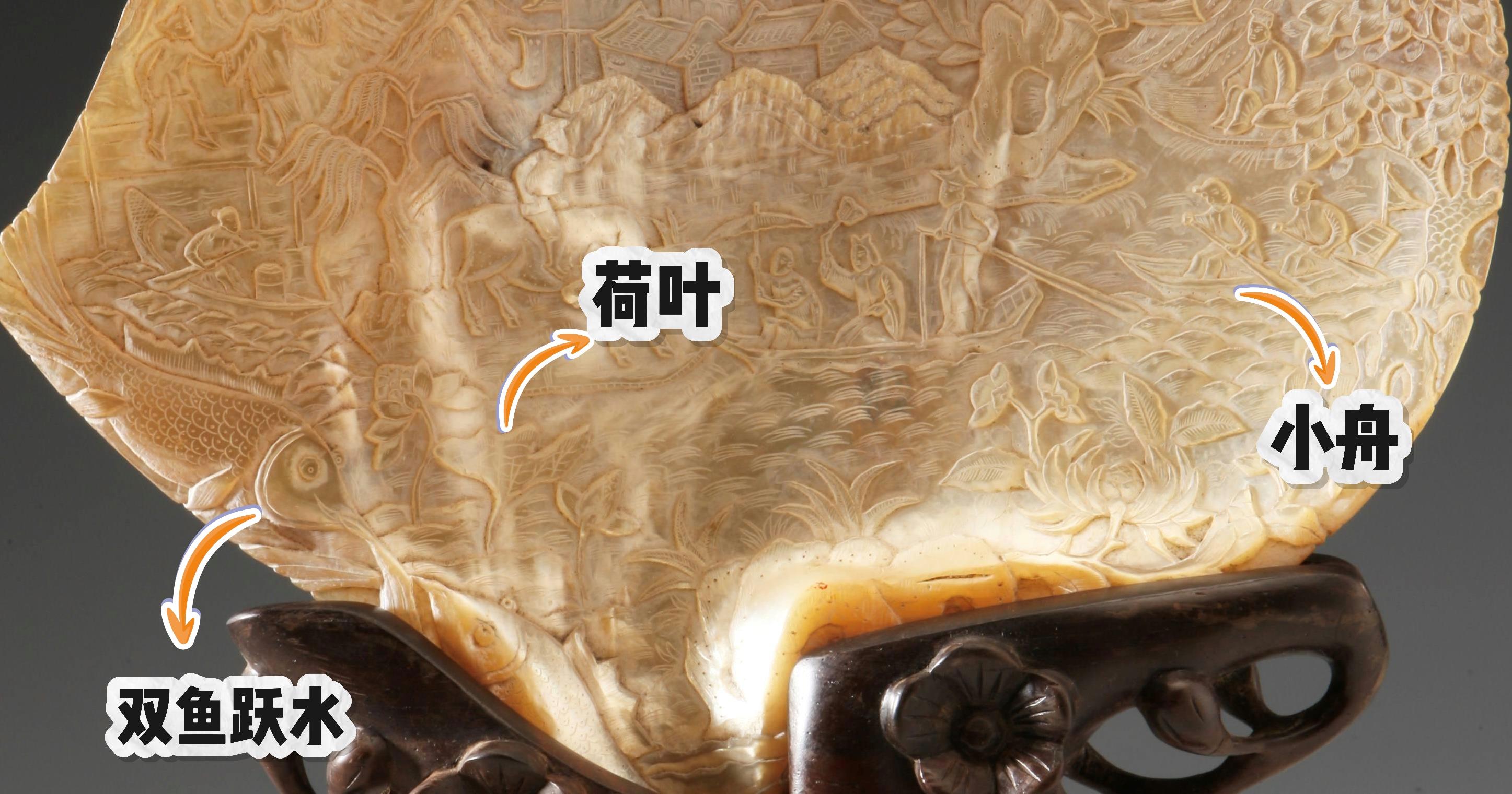 文博日历丨刻在半个贝壳上的“逛街小记”