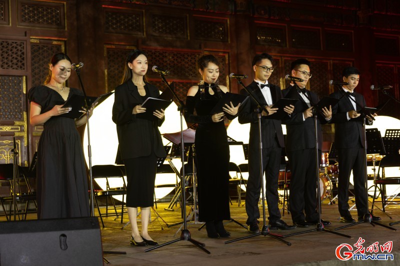 圆明园正觉寺举办中秋国庆音乐会，开启“限定”夜游模式